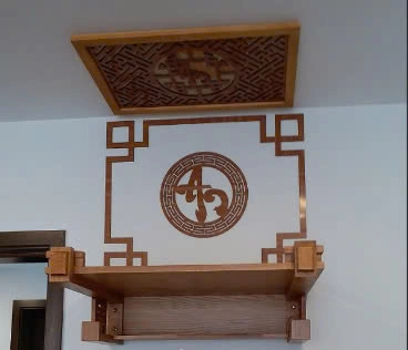 Ban thờ treo mẫu mới