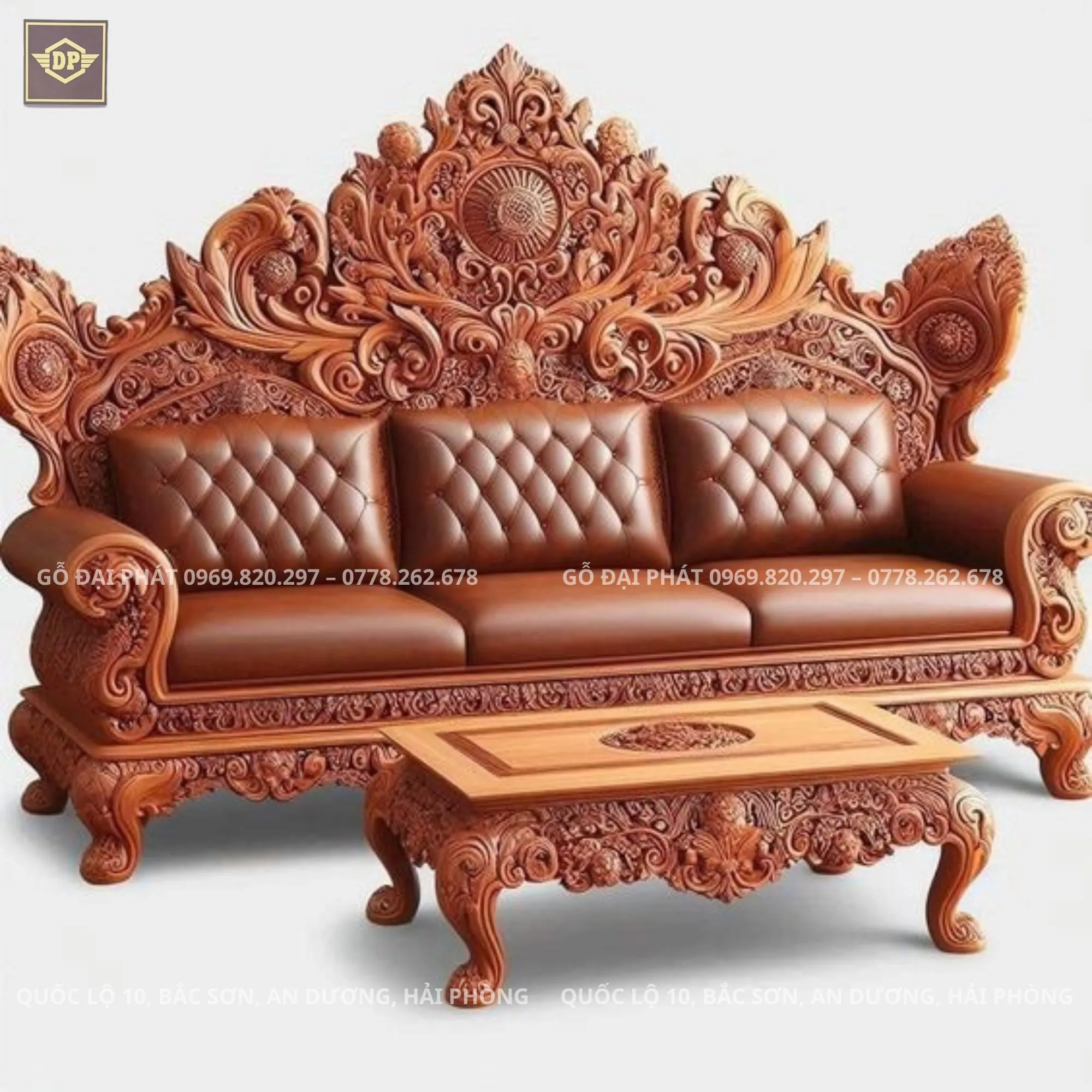 Sofa hoàng gia - Kiệt tác nghệ thuật trong không gian sống