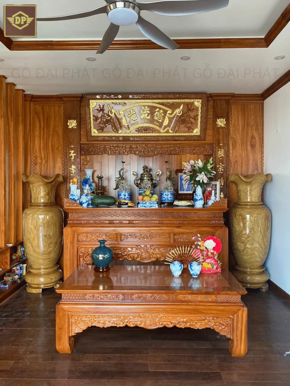 Mẫu phòng thờ đẹp, hiện đại và hợp phong thủy cho gia chủ