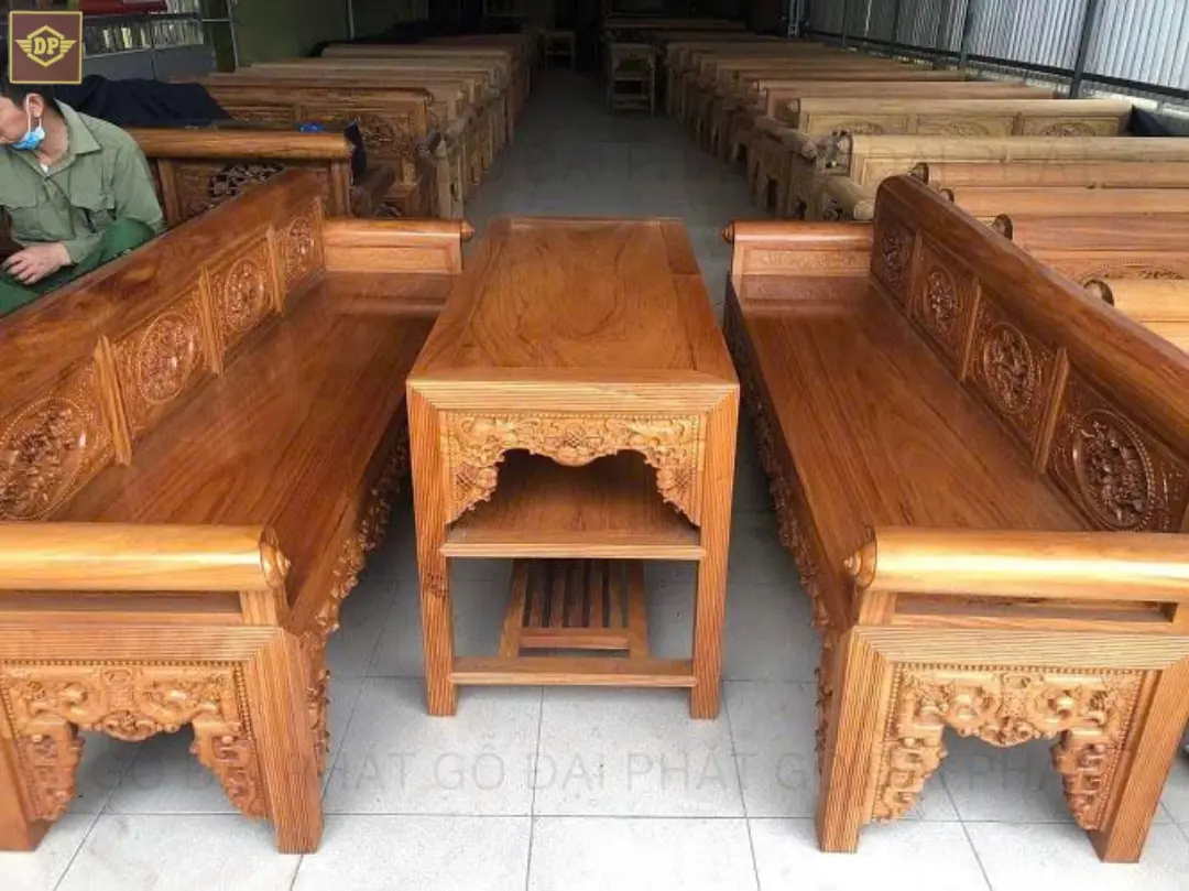 Trường kỷ gỗ – Tinh hoa nội thất truyền thống cho gia chủ