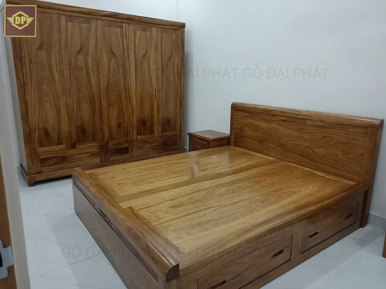 Giường gỗ tự nhiên – Vẻ đẹp bền vững cho không gian sống