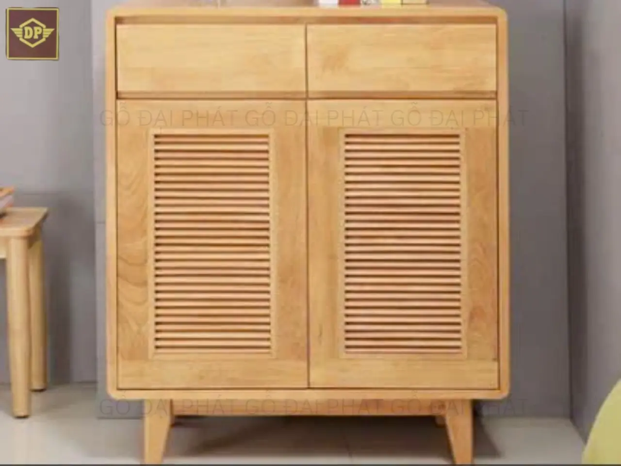 Tủ giày hai cánh bằng gỗ – Gọn gàng, tiện lợi và sang trọng