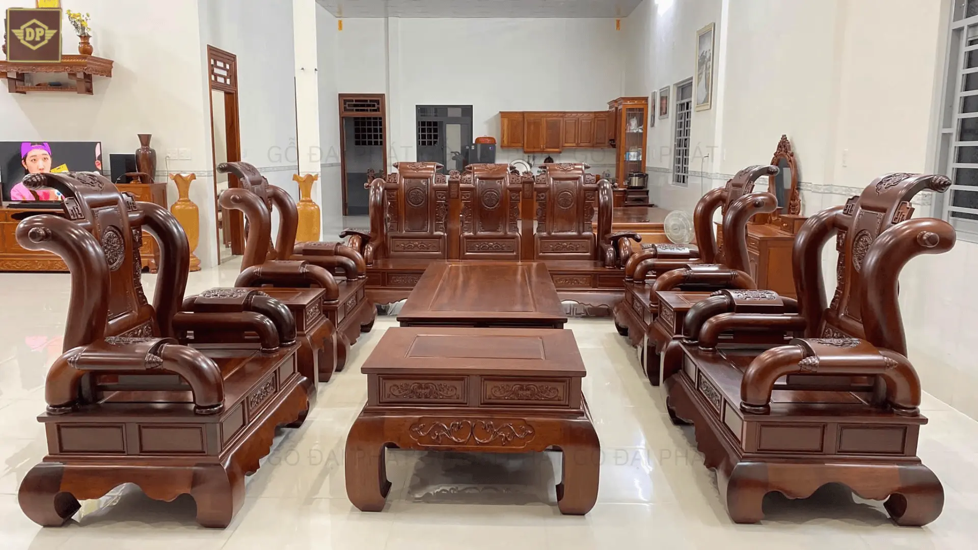 Nội thất gỗ gụ - Vẻ đẹp tinh tế và bền vững theo thời gian