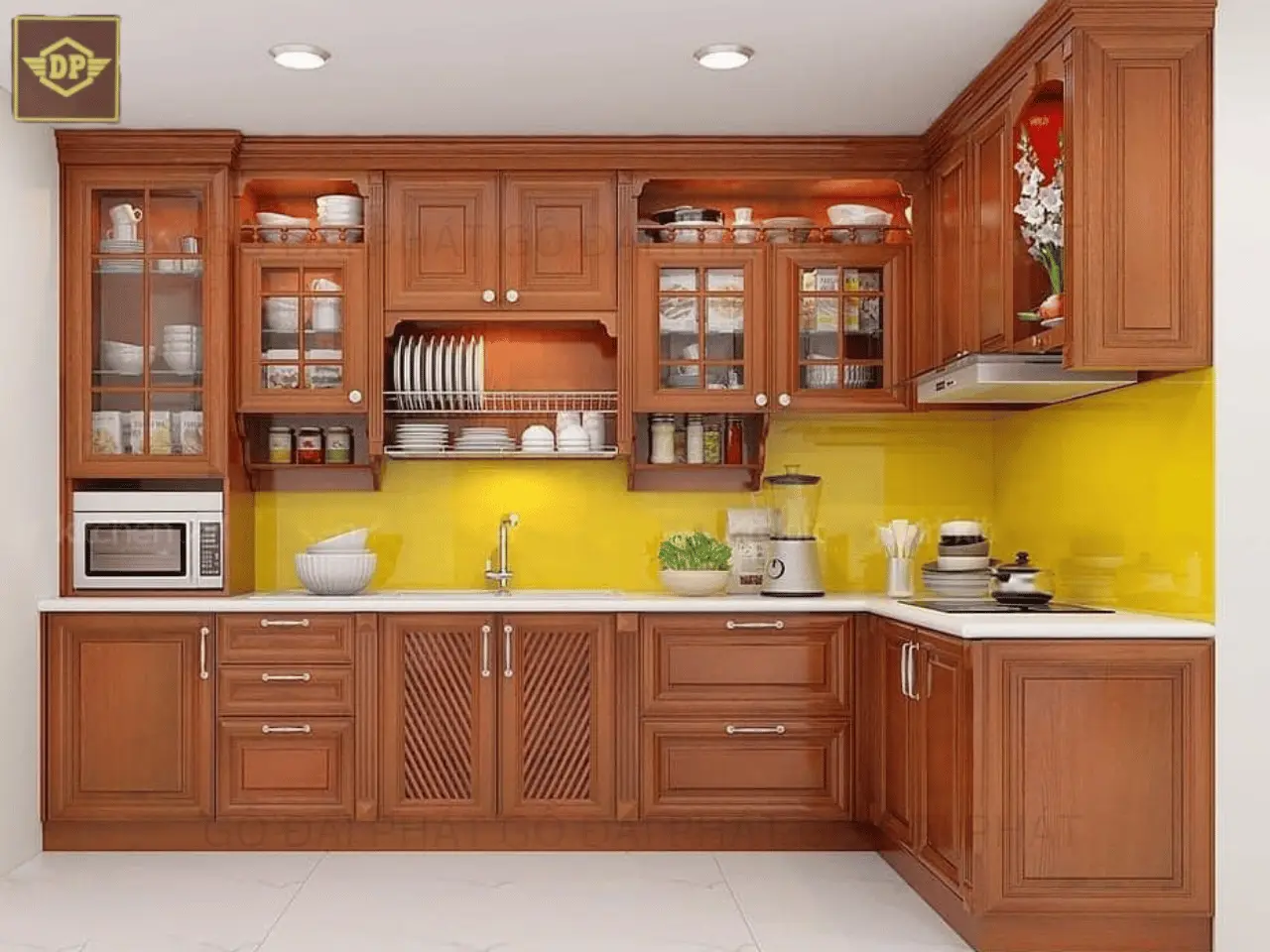 Thiết kế tủ bếp gỗ: sang trọng, hiện đại và tiện nghi