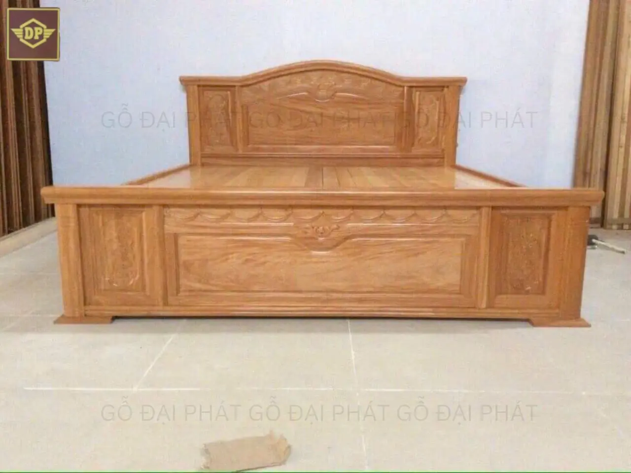 Giường truyền thống - Tìm hiểu về mẫu giường đẹp gỗ tự nhiên