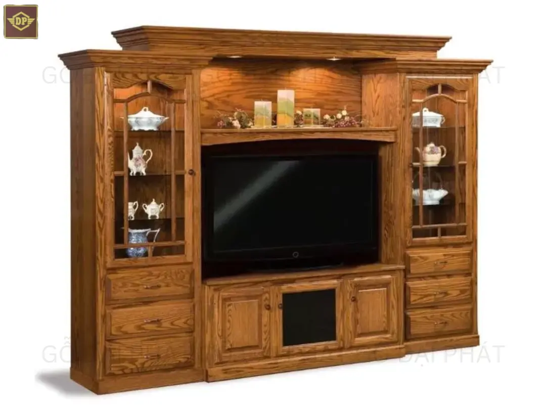 Kệ tivi kết hợp tủ rượu – Giải pháp nội thất sang trọng và tiện lợi